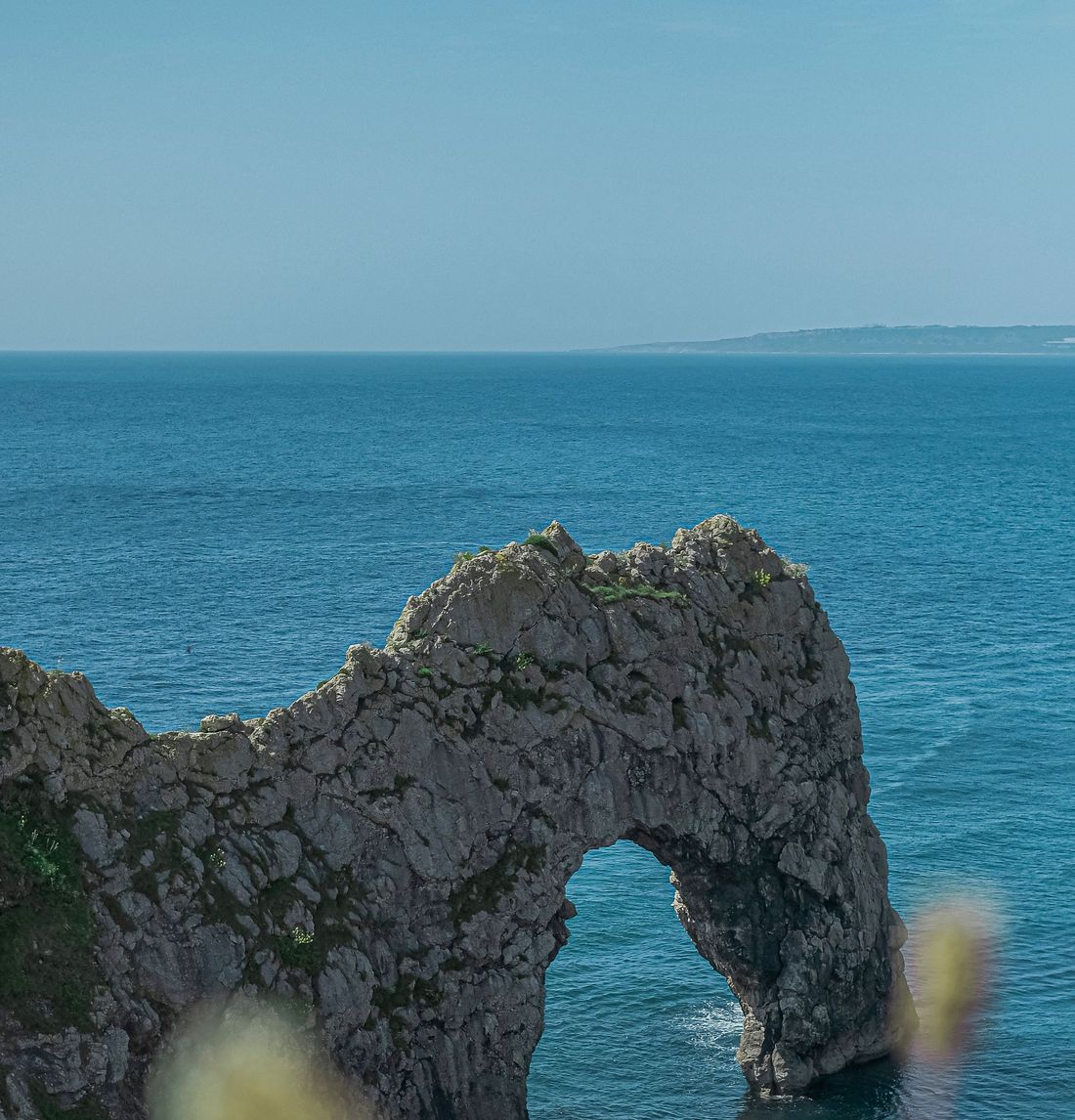 Durdle Door limestone arch on the Jurassic Coast